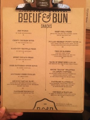 Menu photo 2 Boeuf & Bun Crown Heights, NY