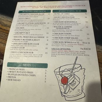 Grumpy's Too - Menu - American Near Me - Little Rock, Arkansas Grumpy's Too - Menu - American Near Me - Little Rock, Arkansas