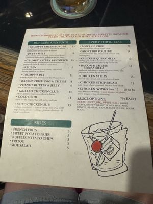 Menu photo 2 Grumpy's Too Little Rock, AR Menu photo 2 Grumpy's Too Little Rock, AR