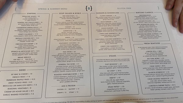 Menu photo 4 Burtons Grill & Bar Huntersville, NC Menu photo 4 Burtons Grill & Bar Huntersville, NC