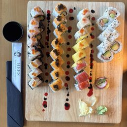 Black panther, Madtown, Mango fiesta, Alaska roll Black panther, Madtown, Mango fiesta, Alaska roll