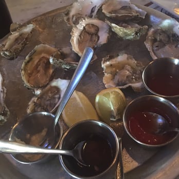Lilly's - $1 east coast oysters at the bar for happy hour. - Tapas/Small Plates Near Me - White Plains, New York Lilly's - $1 east coast oysters at the bar for happy hour. - Tapas/Small Plates Near Me - White Plains, New York