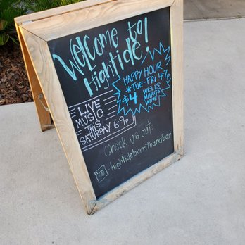 Hightide Burrito & Bar - Specials board - Mexican Near Me - Jacksonville, Florida