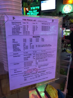 Menu photo 3 Tropical Isle New Orleans, LA Menu photo 3 Tropical Isle New Orleans, LA