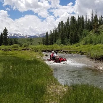 Jackson Hole Adventure Rentals - One of the many smaller stream crossings. - ATV Rentals/Tours Near Me - Jackson, Wyoming
