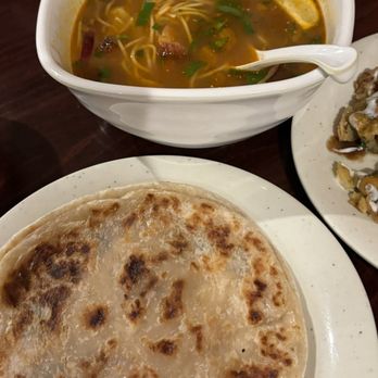 Laliguras Indian Nepali Restaurent - Paratha and thukpa chicken soup - Indian Near Me - Burlington, Vermont