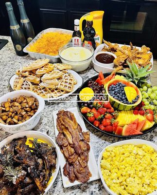 Chef AJ's Royalty Brunch Experience - The Royalty Brunch Experience this is the FULL southern experience! Choose from our exquisite brunch menu and allow to treat you like royalty. Enjoy a feast of a lifetime with that special someone or with your family or friends. Chef AJ's Royalty Brunch Experience - The Royalty Brunch Experience this is the FULL southern experience! Choose from our exquisite brunch menu and allow to treat you like royalty. Enjoy a feast of a lifetime with that special someone or with your family or friends.