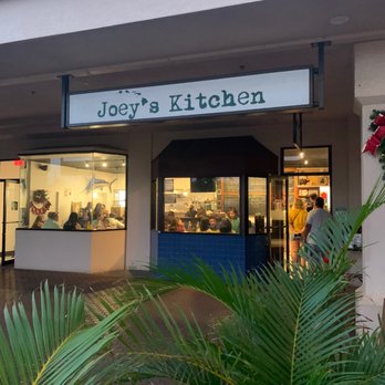 Joey's Kitchen Napili - Outside of business and fish tacos - Filipino Near Me - Lahaina, Hawaii
