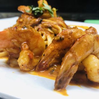 Adriano’s Italian Restaurant - Shrimp Diablo - Italian Near Me - Plano, Texas