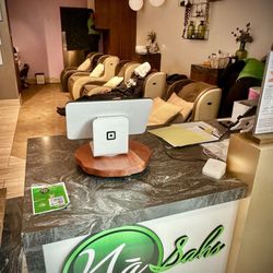 NāSah’s Nurture - Nature - Check in here and learn about all your options. Massage, facial, nails, wax, etc. I can't wait to come back.