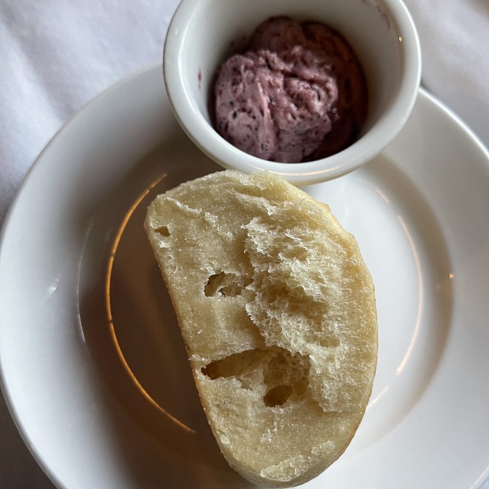 Jonathan's Ogunquit - Bread with raspberry butter served after we ordered. - New American Near Me - Ogunquit, Maine Jonathan's Ogunquit - Bread with raspberry butter served after we ordered. - New American Near Me - Ogunquit, Maine