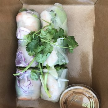DragonEats - Shrimp Fresh Rolls ($7.00) - Vietnamese Near Me - San Francisco, California DragonEats - Shrimp Fresh Rolls ($7.00) - Vietnamese Near Me - San Francisco, California