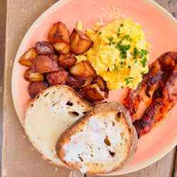 Bacon And Blossom - "The Basic Beach" breakfast platter