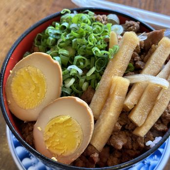 Joy - Minced Pork on Rice with tea egg - Taiwanese Near Me - Los Angeles, California Joy - Minced Pork on Rice with tea egg - Taiwanese Near Me - Los Angeles, California