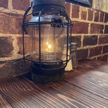 The Local on 17 - Lantern on our table! - Steakhouses Near Me - Richmond Hill, Georgia