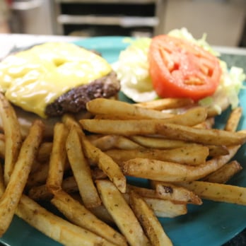Ye Olde Sandwich Shoppe - Cheeseburger with sour cream and chive fries. - Sandwiches Near Me - Seneca, South Carolina Ye Olde Sandwich Shoppe - Cheeseburger with sour cream and chive fries. - Sandwiches Near Me - Seneca, South Carolina