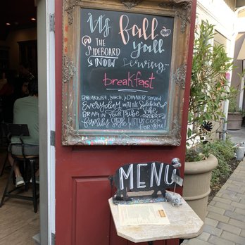 Sideboard - Danville - Cute rustic door with menus welcomes you in. - Comfort Food Near Me - Danville, California Sideboard - Danville - Cute rustic door with menus welcomes you in. - Comfort Food Near Me - Danville, California