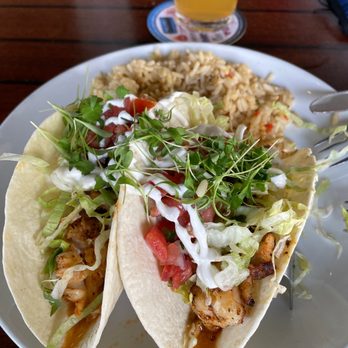 Poseidon - Mahi-mahi fish tacos - Seafood Near Me - Hilton Head Island, South Carolina Poseidon - Mahi-mahi fish tacos - Seafood Near Me - Hilton Head Island, South Carolina