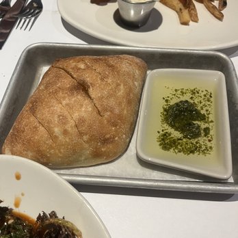 Bonefish Grill - Bread and pesto dipping sauce - Pizza Near Me - Madison, Wisconsin Bonefish Grill - Bread and pesto dipping sauce - Pizza Near Me - Madison, Wisconsin