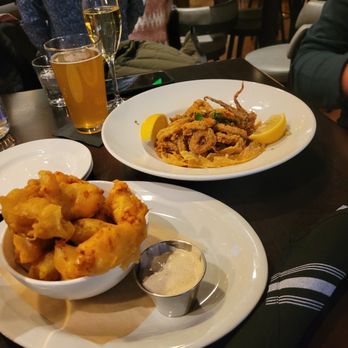 East Town Kitchen + Bar - two plates of food on a table - New American Near Me - Milwaukee, Wisconsin