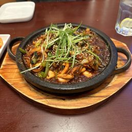 Stir-Fried Spicy Squid