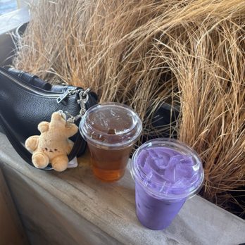 Laveta - Hojicha Tea & Ube Latte - Coffee & Tea Near Me - Los Angeles, California Laveta - Hojicha Tea & Ube Latte - Coffee & Tea Near Me - Los Angeles, California
