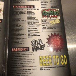 Menu Menu