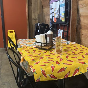 Canyons Barbeque - They have different table covers they're very cute - Barbeque Near Me - Castro Valley, California Canyons Barbeque - They have different table covers they're very cute - Barbeque Near Me - Castro Valley, California