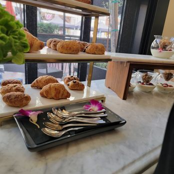 Provisional Kitchen - Croissant and yogurt display for Mothers Day brunch - Breakfast & Brunch Near Me - San Diego, California Provisional Kitchen - Croissant and yogurt display for Mothers Day brunch - Breakfast & Brunch Near Me - San Diego, California