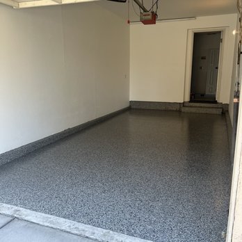 Creative Epoxy Coating - The finished result. So awesome! - Flooring Near Me Creative Epoxy Coating - The finished result. So awesome! - Flooring Near Me