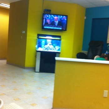 Nail H2O Spa - Fish tank and tv set up towards the back. - Nail Salons Near Me - Coppell, Texas