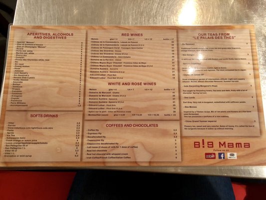 Menu photo 3 Big Mama Brussels, BRU