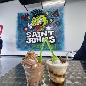 Goonsquad Ice Cream - Reese's rip tide and the Duff - Ice Cream & Frozen Yogurt Near Me - Saint Johns, Florida