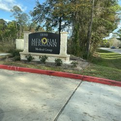 Entrance off Research Forest Drive.