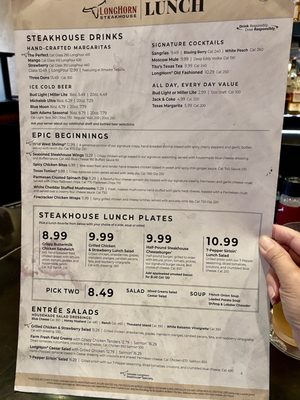 Menu photo 4 LongHorn Steakhouse Hollywood, FL Menu photo 4 LongHorn Steakhouse Hollywood, FL