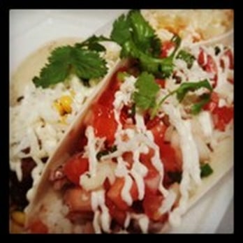 Island Loco - Chicken Teriyaki FUSION tacos with Hawaiian Mac salad - Asian Fusion Near Me