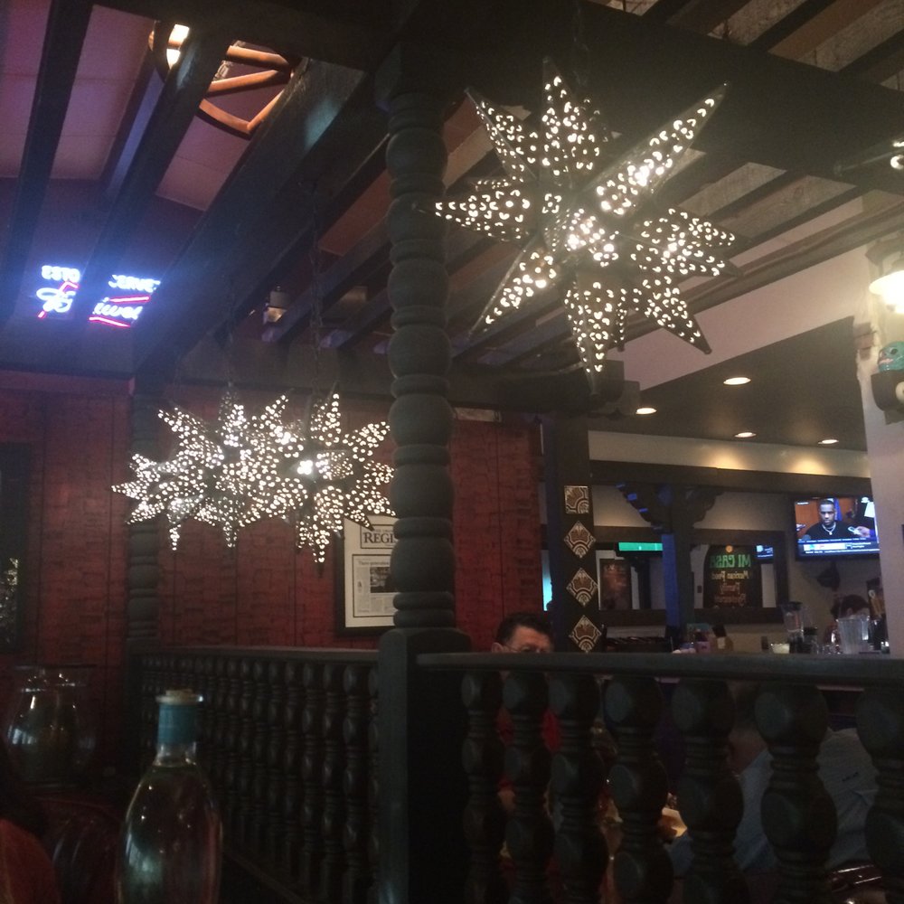 Mi Casa - Inside decor is cool. Love these lamps! - Mexican Near Me - Costa Mesa, California