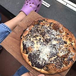 Olive tapenade flatbread