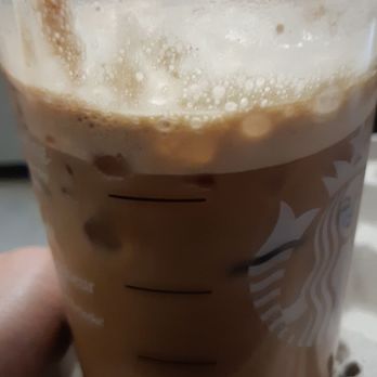 Starbucks - I didnt drink it.  My venti cloud macchiato came like that. :( drive thru  :( - Coffee & Tea Near Me - Cambridge, Ontario