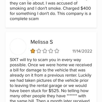 Sixt Rent A Car - Bad experience - Car Rental Near Me - Orlando, Florida