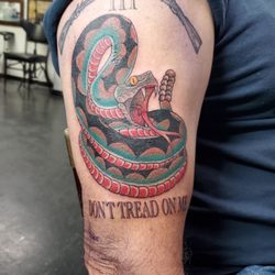 Santa Clarita Tattoo - Julian added this for me. I discussed with him what I was looking for, showed him a few pictures I liked, and then let him be creative.