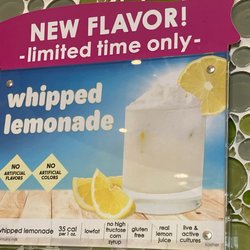 Menchie's Frozen Yogurt - Whipped Lemonade