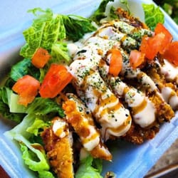 Kapakahi Grindz - Ahi Katsu Salad