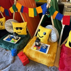 Slumberland Events - Lego tents