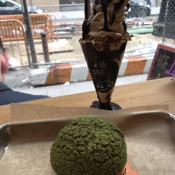 Bibble & Sip - Green tea cream puff and earl grey parfait - Coffee & Tea Near Me - New York, New York
