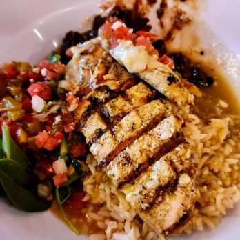 Rocking V Cafe - Tomatillo Lime Chicken - New American Near Me - Kanab, Utah Rocking V Cafe - Tomatillo Lime Chicken - New American Near Me - Kanab, Utah