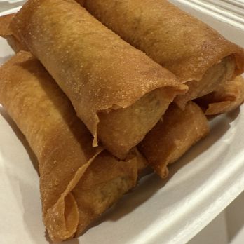 Eggroll Lady - 6 pork egg rolls to go. Too large to fully close the container. - Food Trucks Near Me Eggroll Lady - 6 pork egg rolls to go. Too large to fully close the container. - Food Trucks Near Me