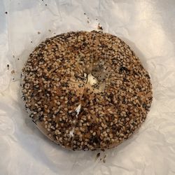 Donut-Z and More - Everything bagel with cream cheese