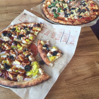 Blaze Pizza - JUST LOOK AT IT ... Yum! - Salad Near Me - Orange, California