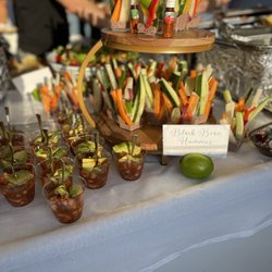 Something Blue Catering & Cocktails - Private party on the Sea Mist Thimble Islands with Modern Mexican menu featuring tons of local produce!